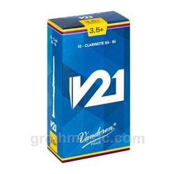 Vandoren V21 Bb Clarinet Reeds - 10 Count Box