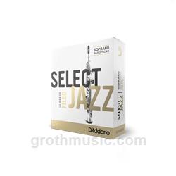 D'Addario Select Jazz Filed Soprano Saxophone Reeds - 10 Count Box