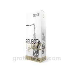 D'Addario Select Jazz Filed Tenor Saxophone Reeds - 5 Count Box